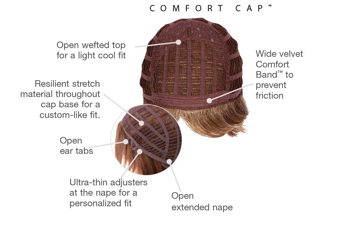 Open Box | Virtue | HF Synthetic Wig | Basic Cap | Medium Brown - Image 6