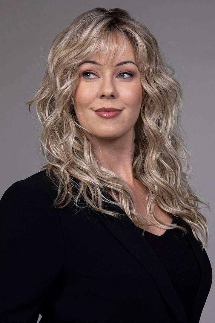 Open Box | Westwood by Belle Tress | HF Synthetic Lace Front Wig | Mono Top | Auburn Spice-R - Image 6