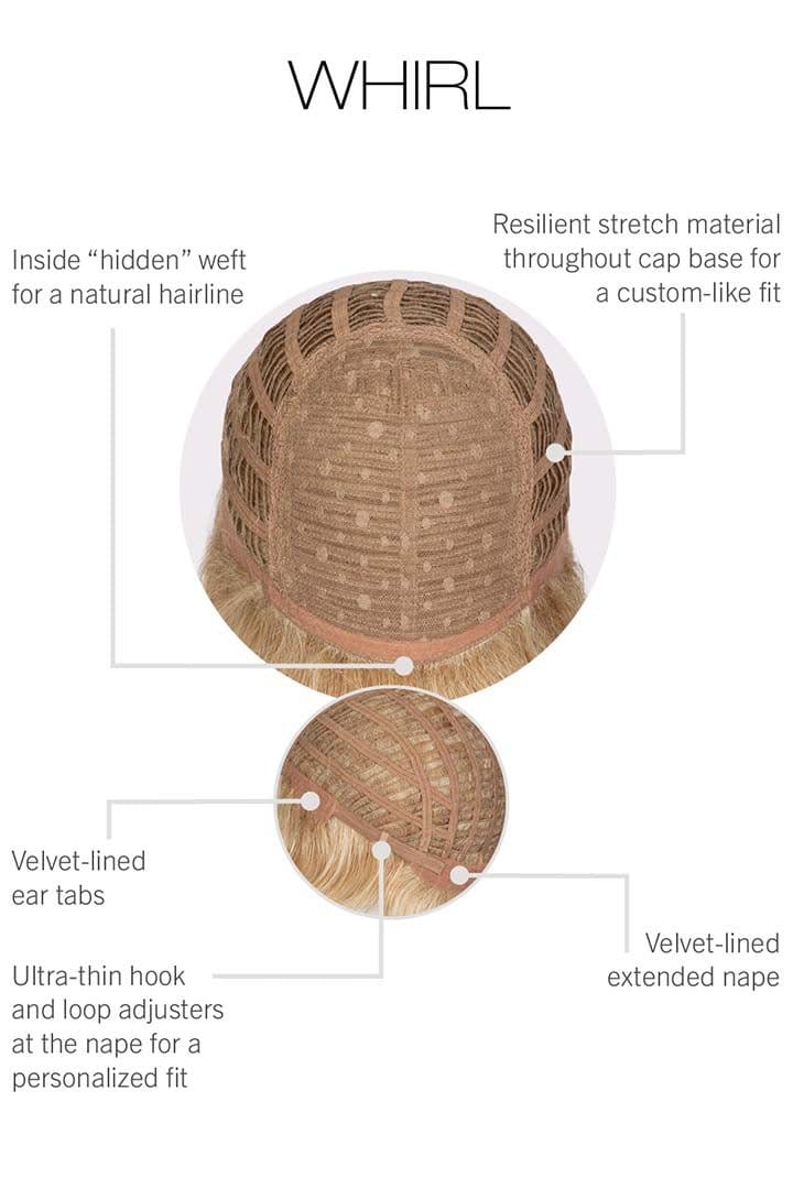 Whirl by Gabor | HF Synthetic Wig | Basic Cap - Image 6