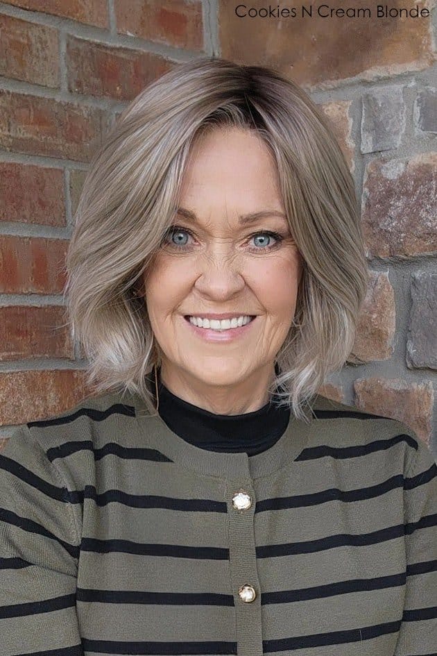 Open Box | Yvette by PUSH | HF Synthetic Lace Front Wig | Mono Top | Bombshell Blonde - Image 18