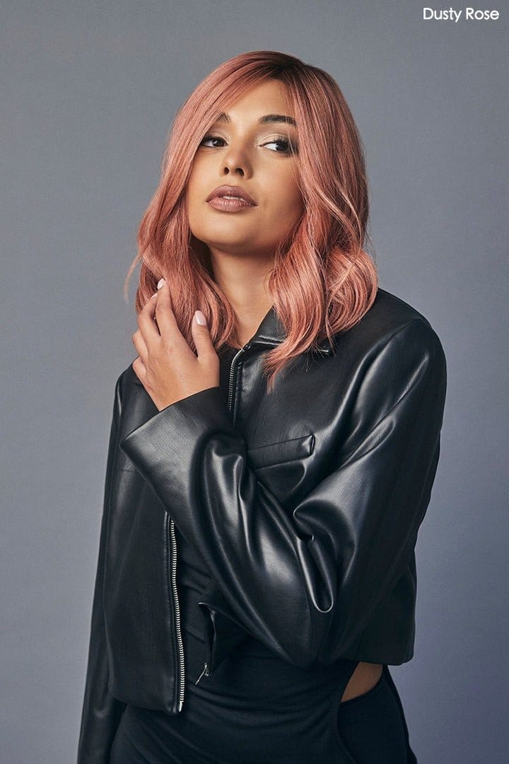 Panache Wavez by Rene of Paris | HF Synthetic Lace Front Wig | Mono Part - Image 2