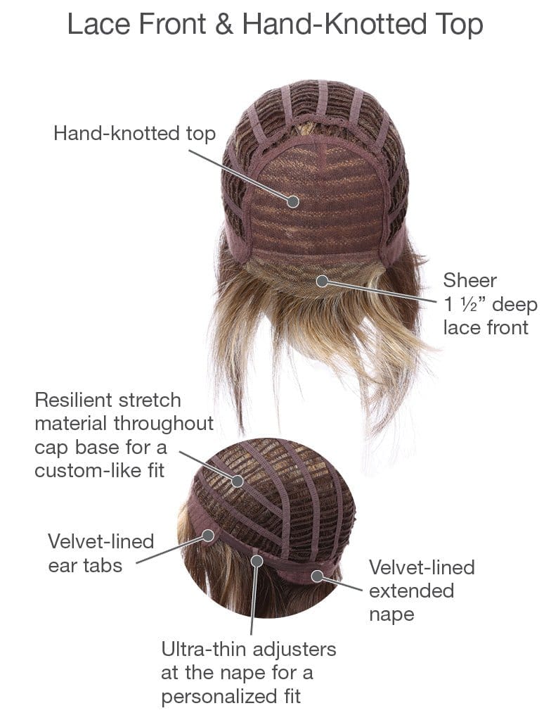 Paradox by Gabor | Synthetic Lace Front Wig | Mono Top - Image 10