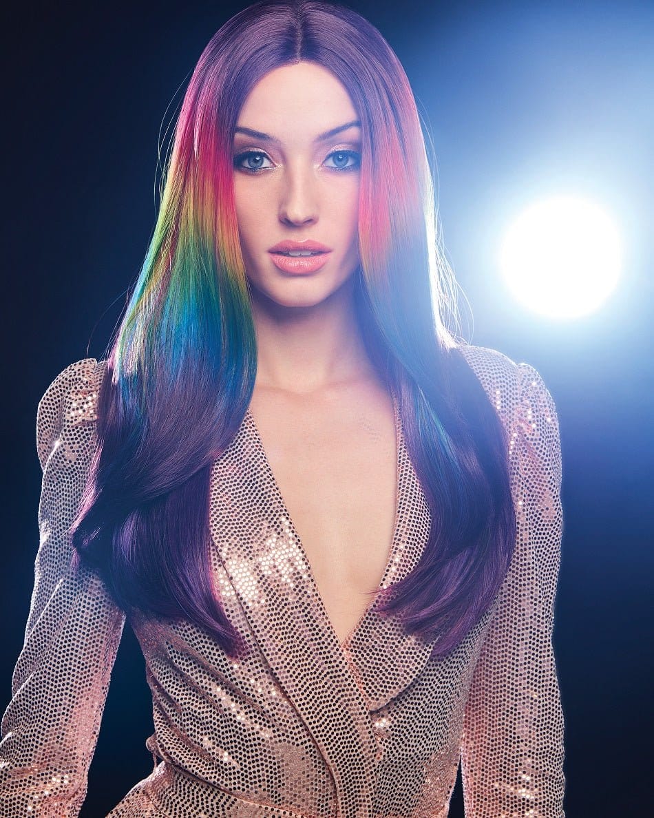 Party all Night by Hairdo | HF Synthetic Lace Front Wig | Mono Part - Image 6