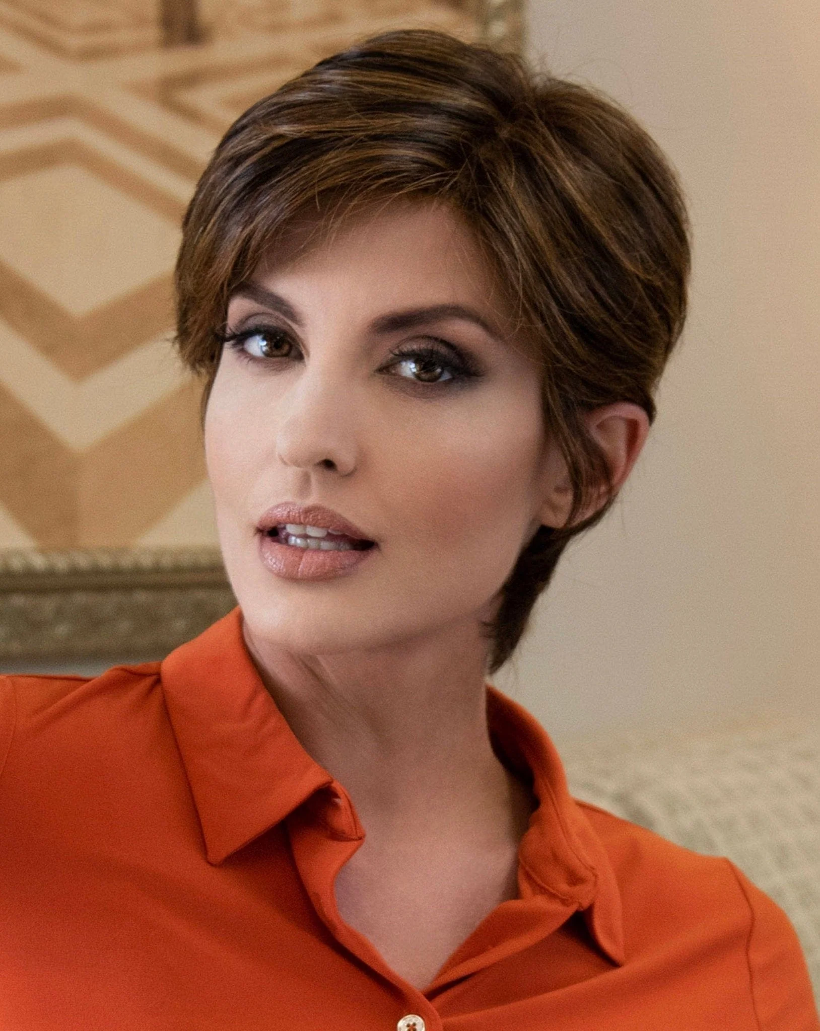 Paula by Envy | Human Hair/Heat Friendly Synthetic Blend Wig