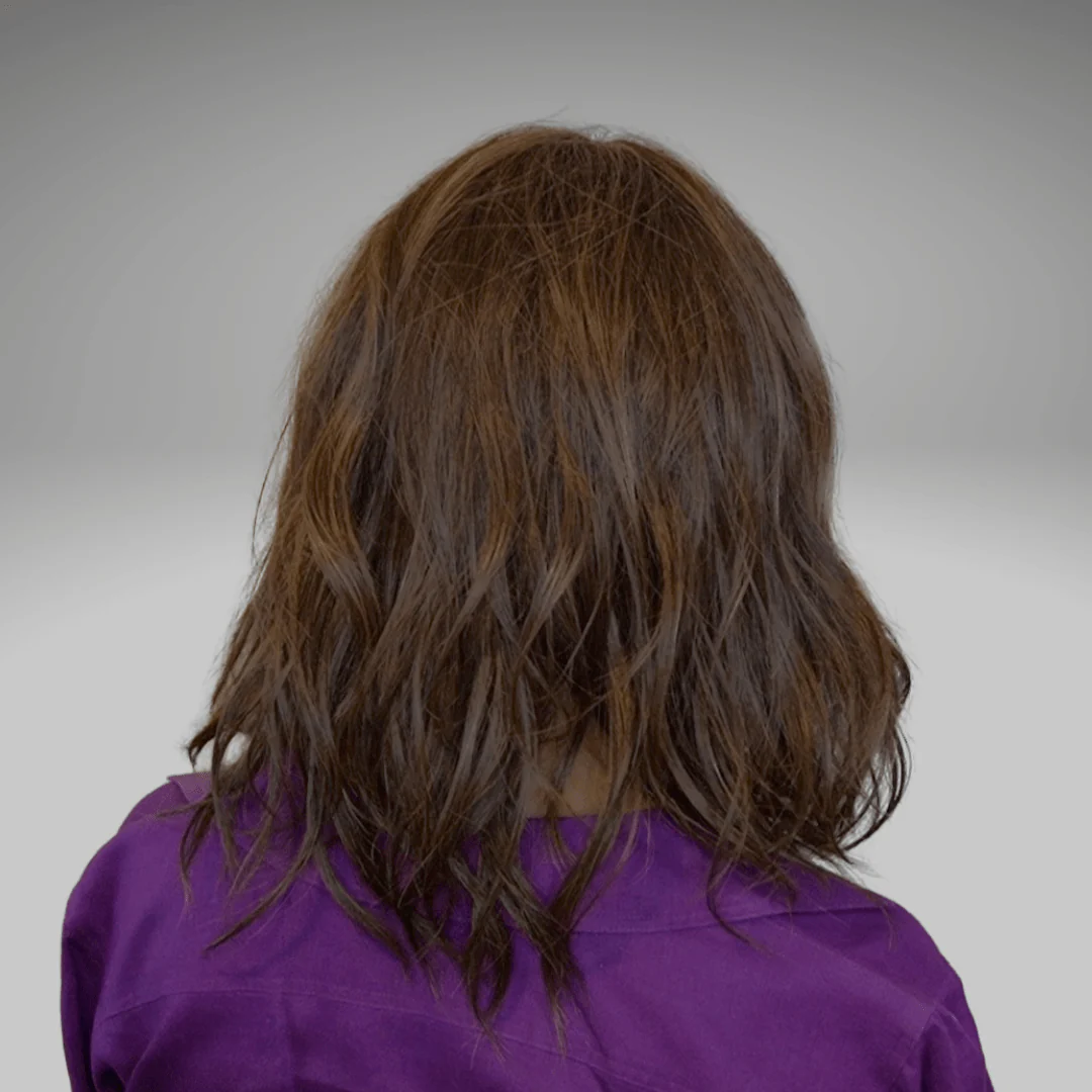 Peerless 14" E by Belle Tress | HF Synthetic Lace Front Wig | Mono Part - Image 7