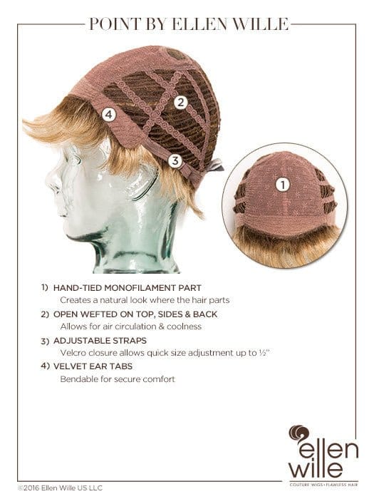 Point by Ellen Wille | Synthetic Wig | Mono Crown - Image 13