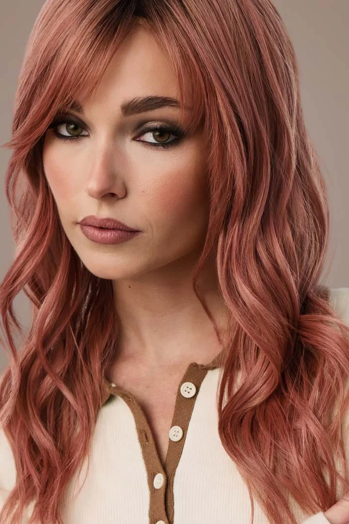 Posh Wavez by Rene of Paris | HF Synthetic Lace Front Wig | Mono Part - Image 10