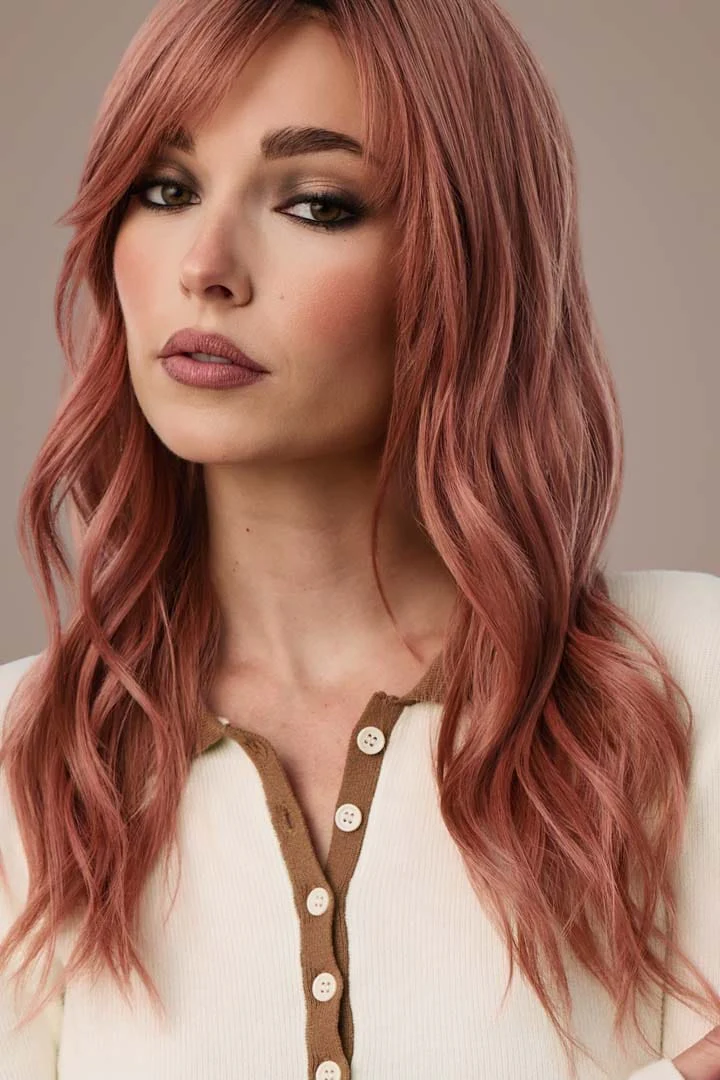 Posh Wavez by Rene of Paris | HF Synthetic Lace Front Wig | Mono Part - Image 11