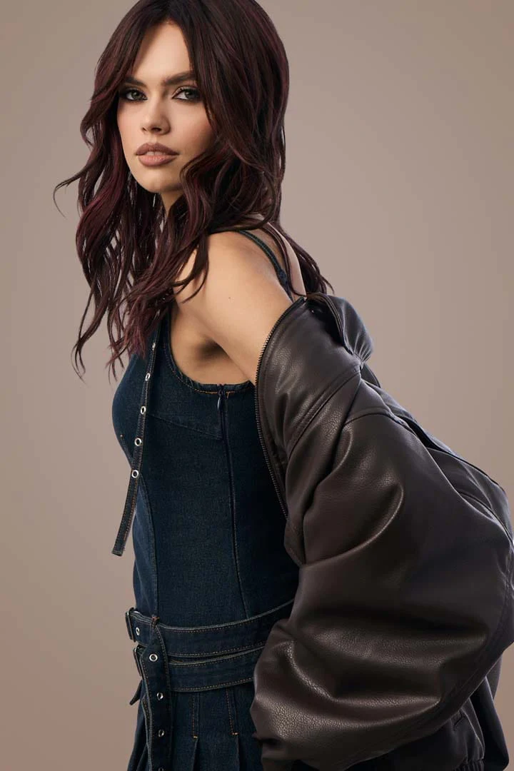 Posh Wavez by Rene of Paris | HF Synthetic Lace Front Wig | Mono Part - Image 6