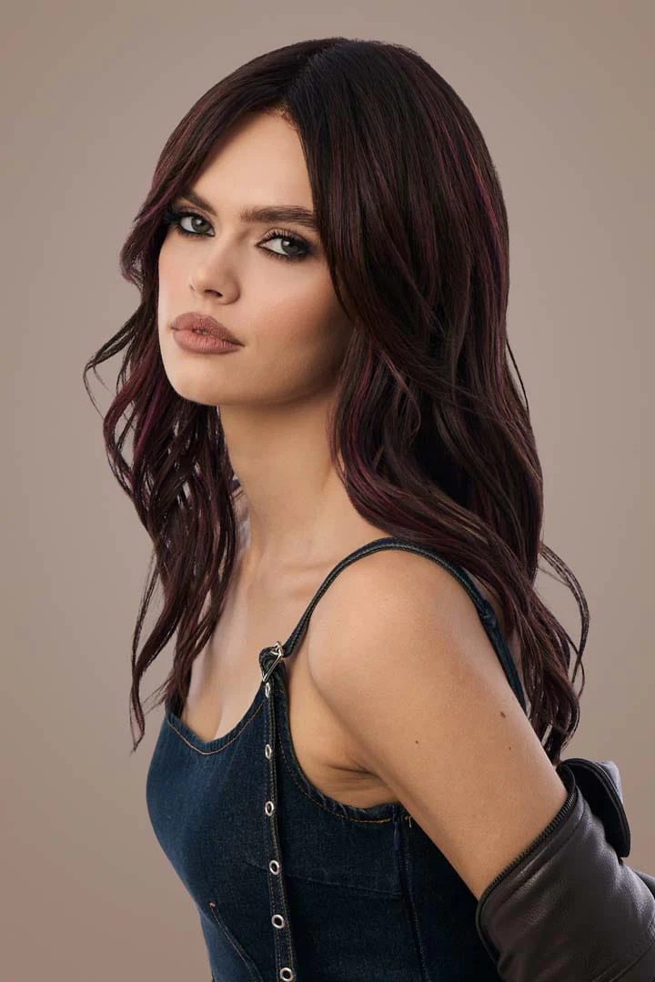 Posh Wavez by Rene of Paris | HF Synthetic Lace Front Wig | Mono Part - Image 8
