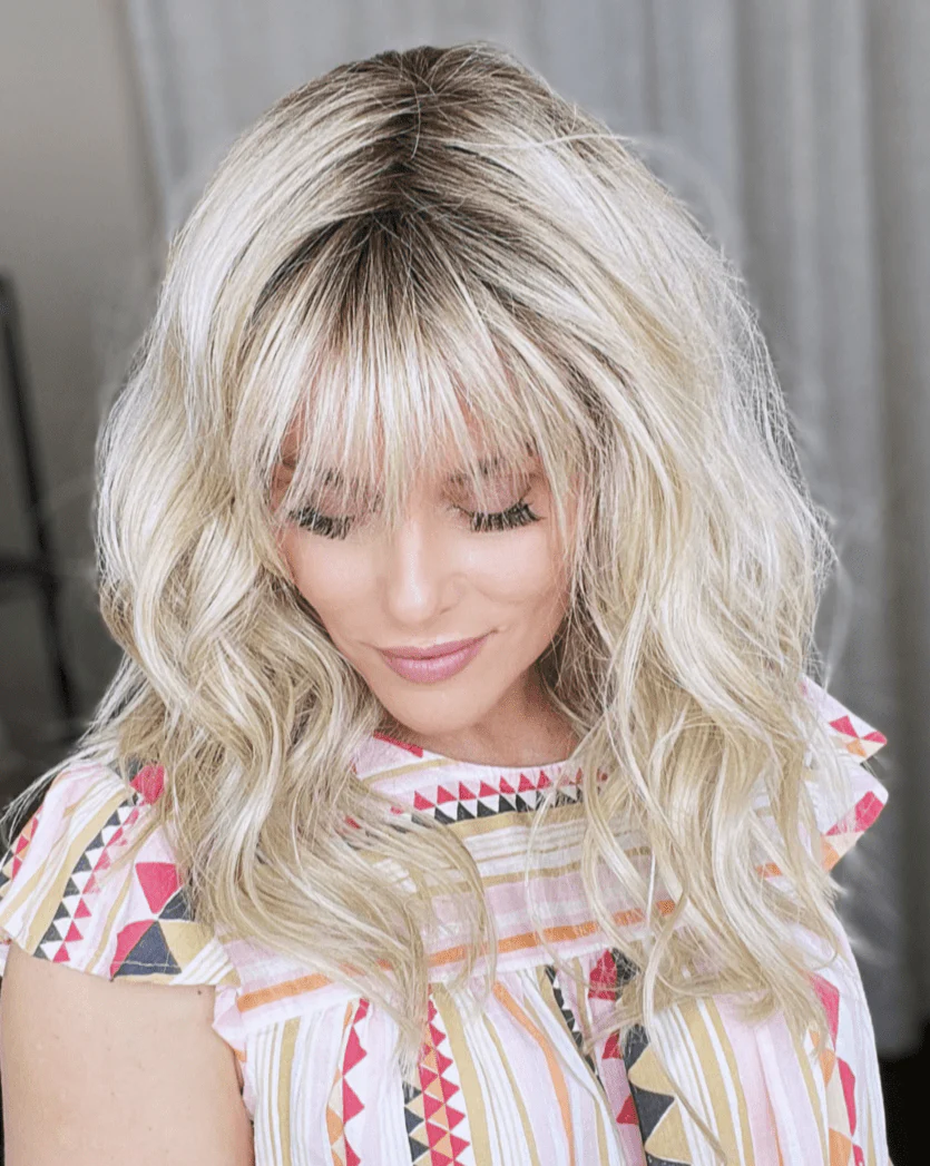 London HighTea E by Belle Tress | HF Synthetic Lace Front Wig | Mono Part - Image 7