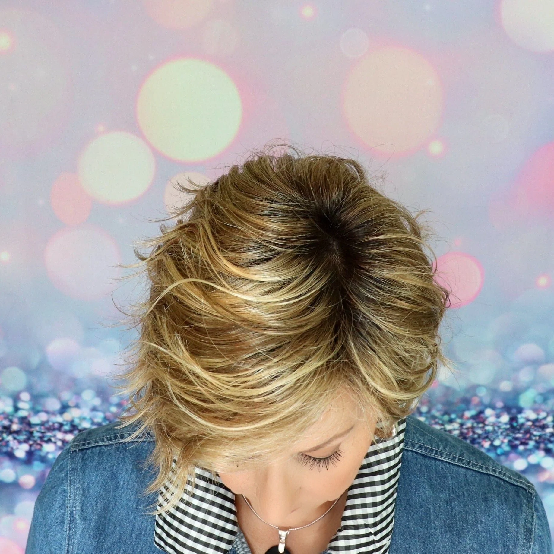 Preston by Estetica | Synthetic Lace Front Wig | Mono Top - Image 19