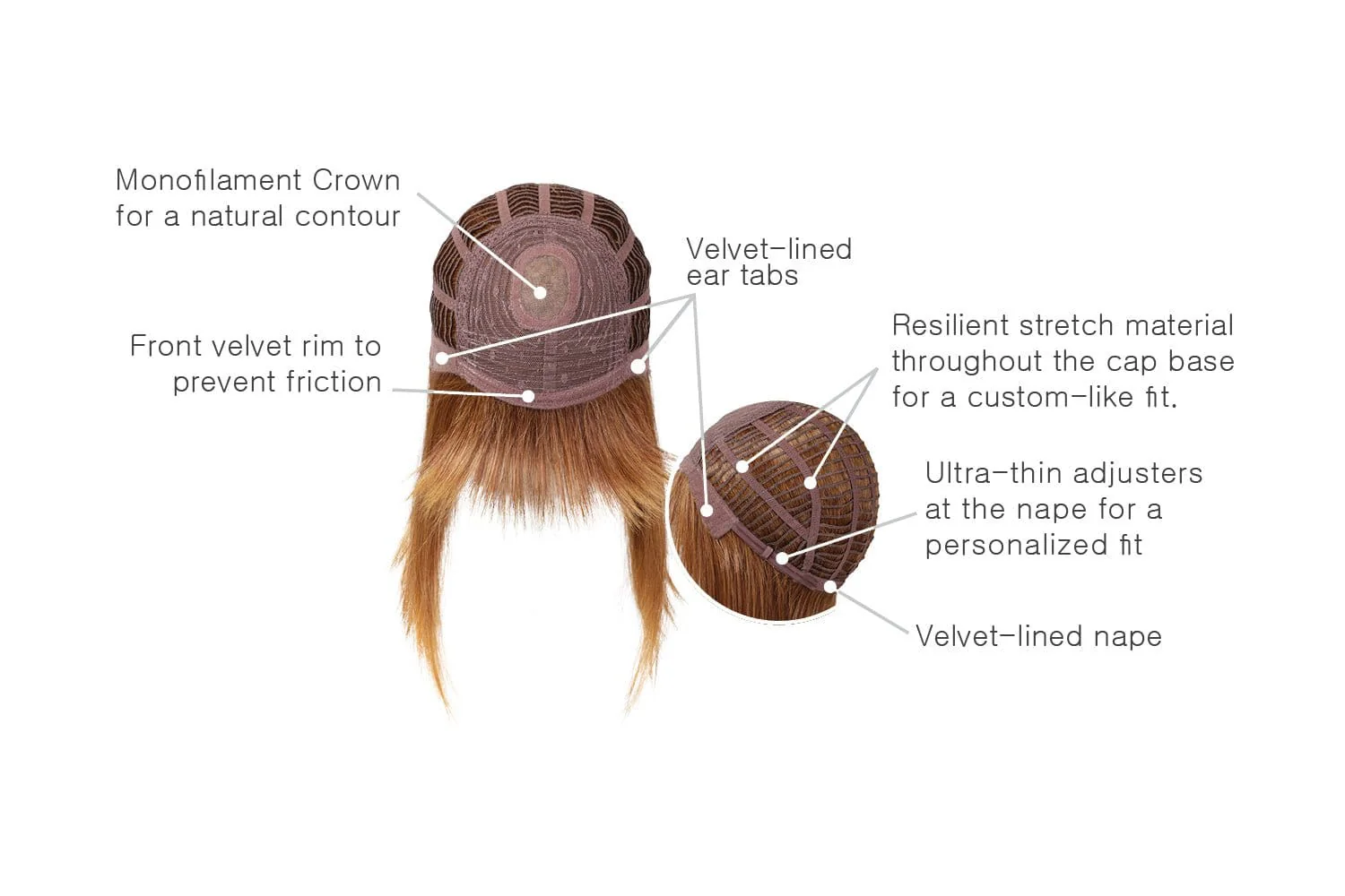 Pretty in Fabulous Ultra Petite by Hairdo | HF Synthetic Wig | Mono Crown - Image 7