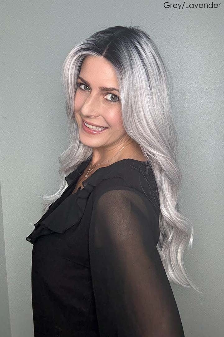 Queue The Hue by Raquel Welch | HF Synthetic Lace Front Wig | Mono Top - Image 9