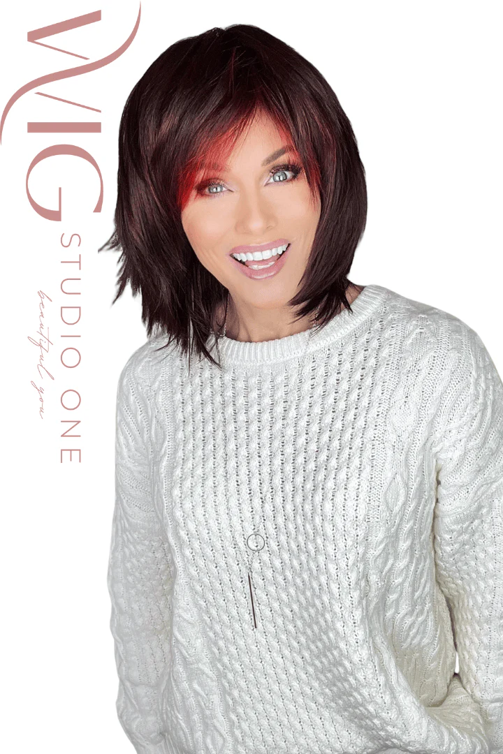 Rainbow by Ellen Wille | Synthetic Wig | Mono Crown - Image 15