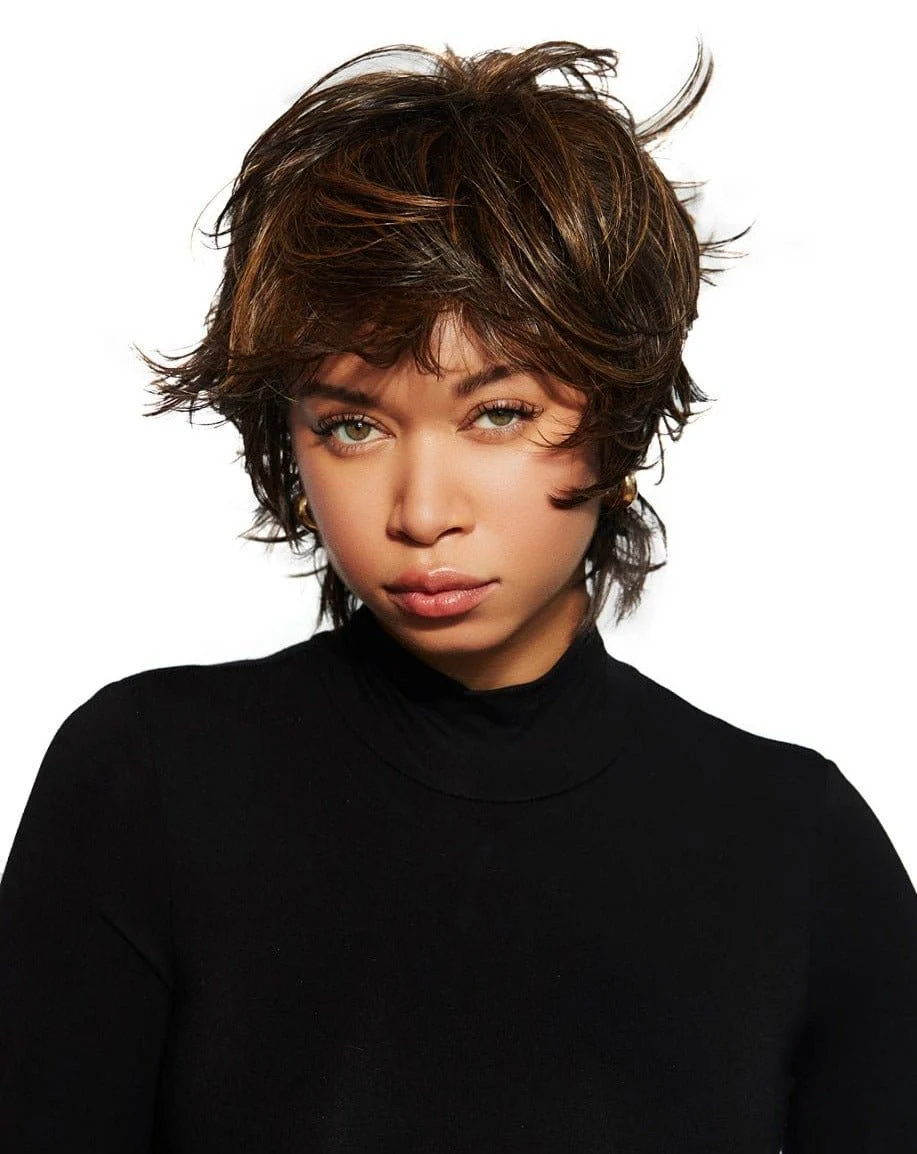 Razor Cut Shag | HF Synthetic Wig | Basic Cap - Image 4