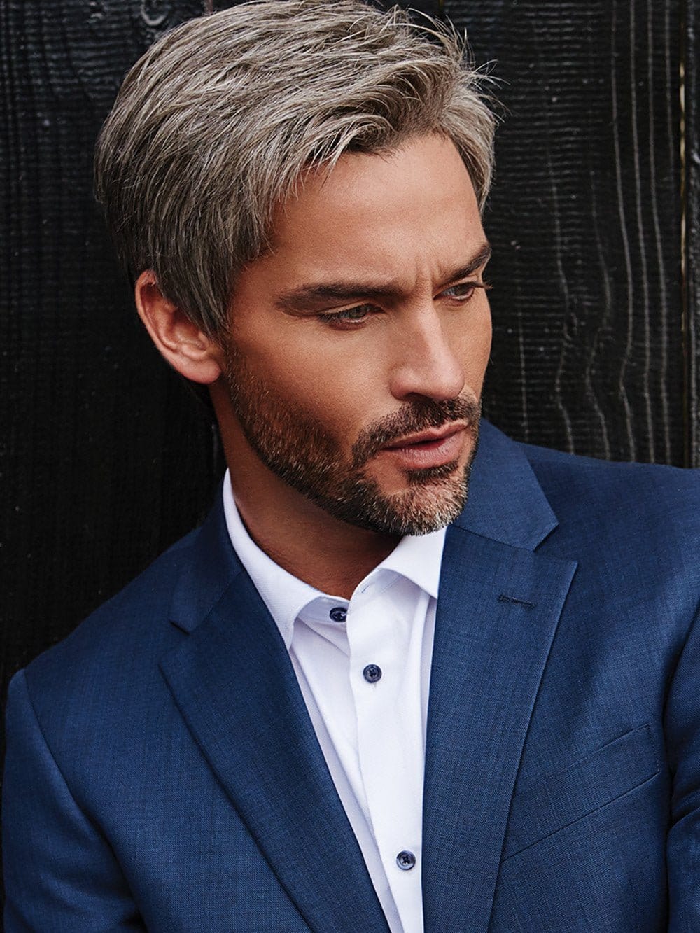 Reserved by HIM | Men's Synthetic Lace Front Wig | Mono Crown - Image 4