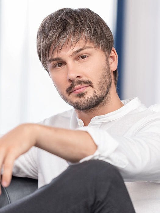 Roger 5 Star by Ellen Wille | Men's Synthetic Lace Front Wig | Double Mono Top - Image 2