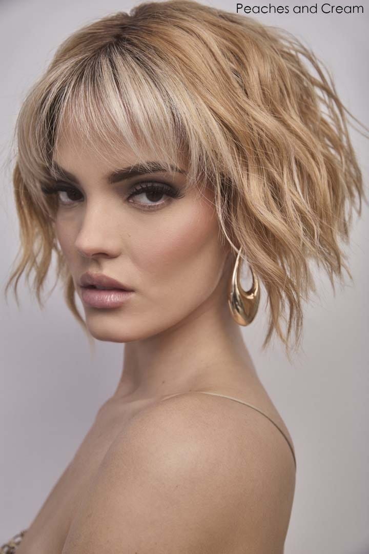 Rosanna by Rene of Paris | HF Synthetic Lace Front Wig | Mono Part - Image 14