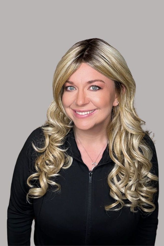 S101 Vivian by WigPro | HF Synthetic Lace Front Wig | Mono Part - Image 2