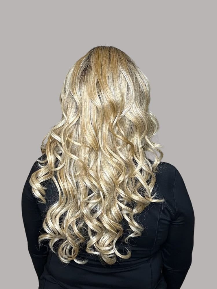 S101 Vivian by WigPro | HF Synthetic Lace Front Wig | Mono Part - Image 3