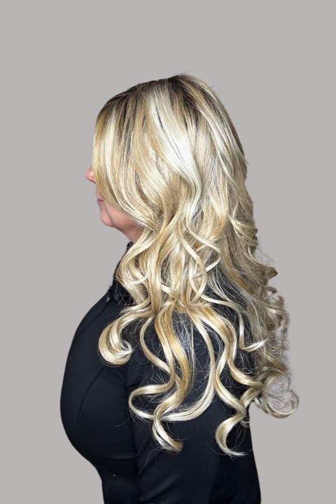 S101 Vivian by WigPro | HF Synthetic Lace Front Wig | Mono Part - Image 4