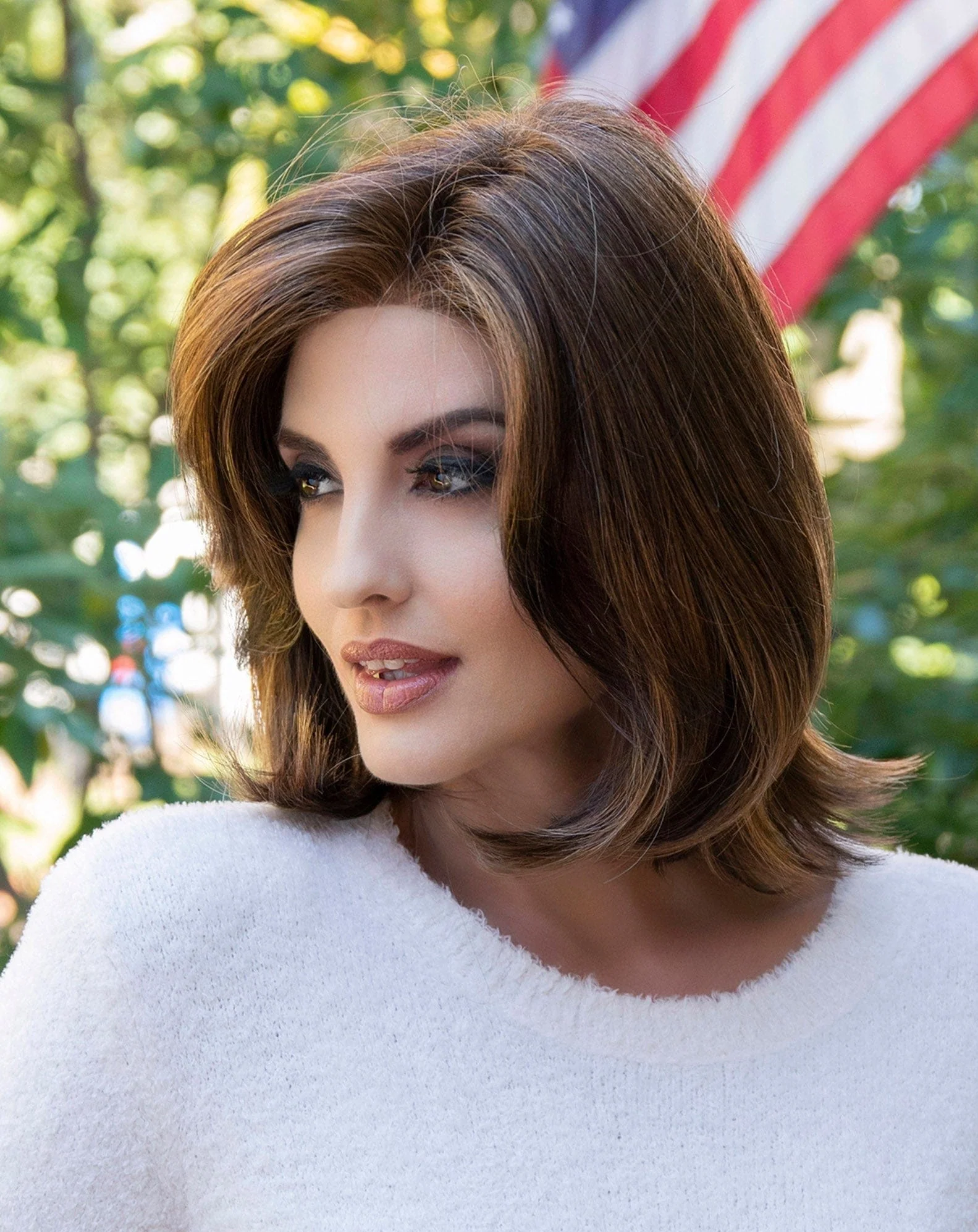 Sam by Envy | Synthetic Lace Front Wig | Mono Top - Image 2