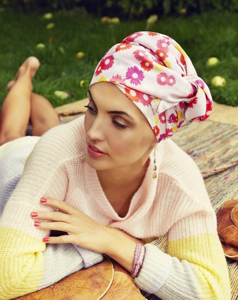 Sapphire Boho Turban by Christine Headwear - Image 10