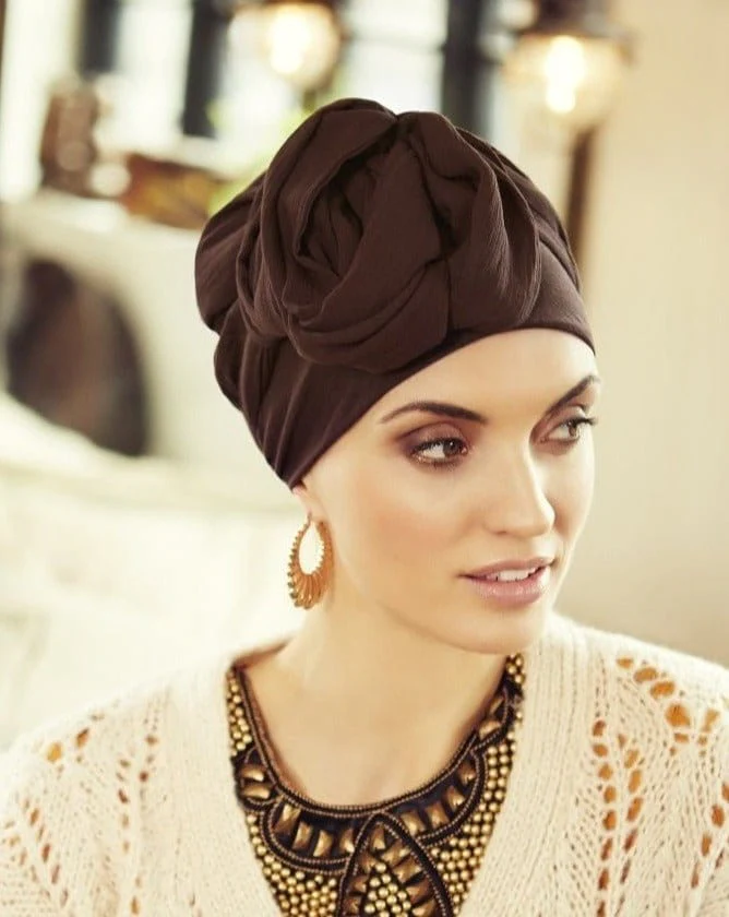 Sapphire Boho Turban by Christine Headwear - Image 5