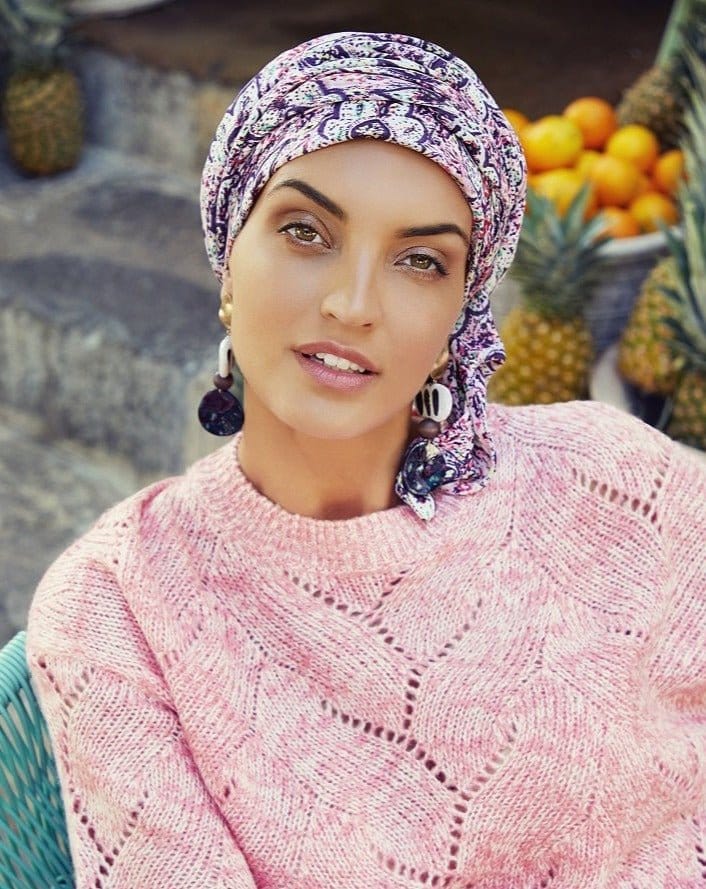 Sapphire Boho Turban by Christine Headwear - Image 6
