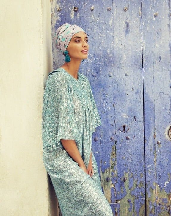 Sapphire Boho Turban by Christine Headwear - Image 8