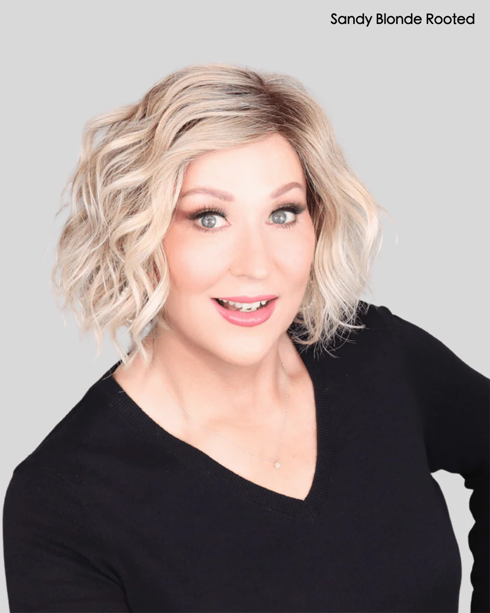 Scala by Ellen Wille | HF Synthetic Lace Front Wig | Mono Part - Image 9