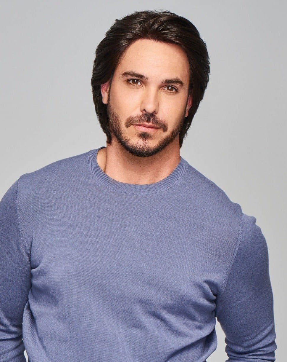 Sharp by HIM | Men's Human Hair / Synthetic Blend Wig | Hand Tied - Image 3