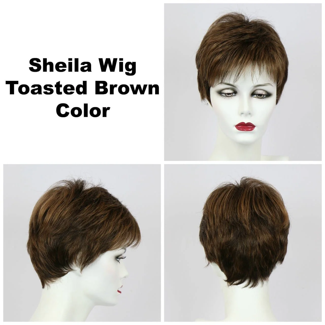 Sheila Petite Synthetic Wig by Godiva Secret Wigs | Basic Cap - Image 10