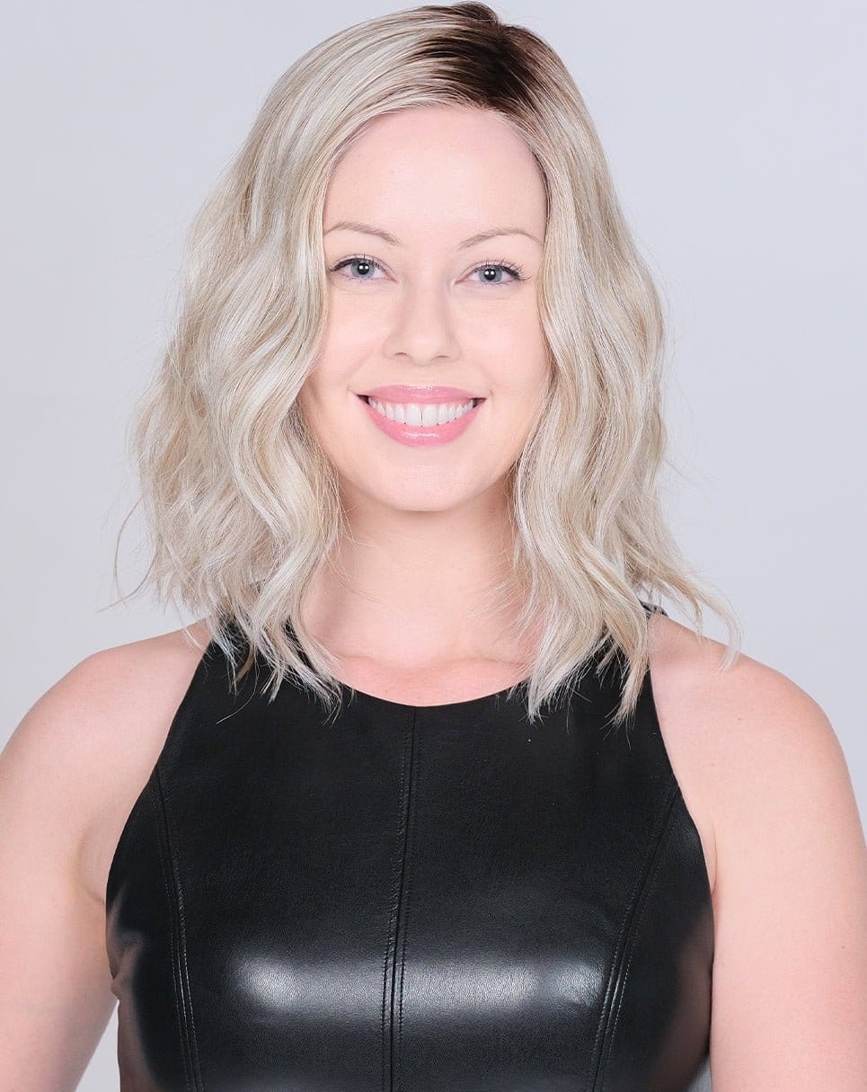Single Origin by Belle Tress | HF Synthetic Lace Front Wig | Mono Part - Image 3