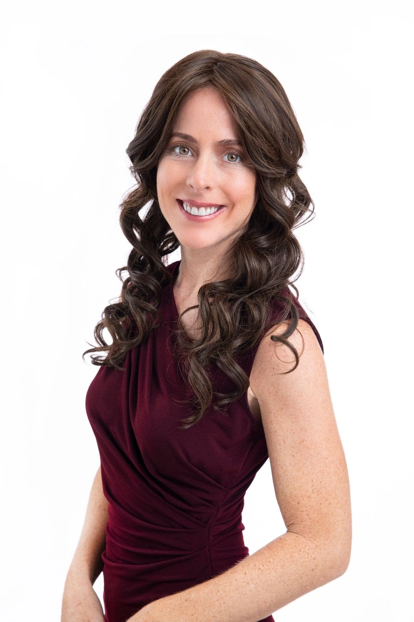 SM101 Vivian (Medical) by WigPro | HF Synthetic Lace Front Wig | Mono Top - Image 5
