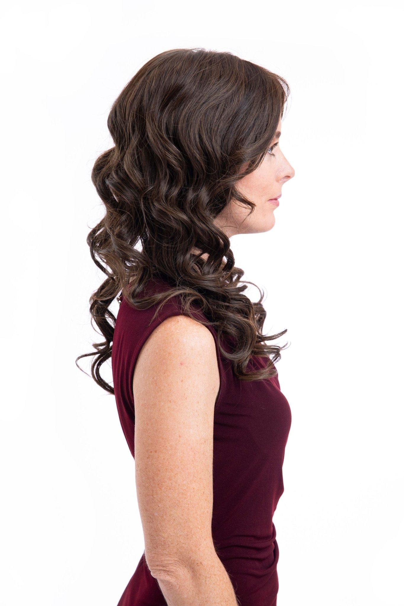 SM101 Vivian (Medical) by WigPro | HF Synthetic Lace Front Wig | Mono Top - Image 6