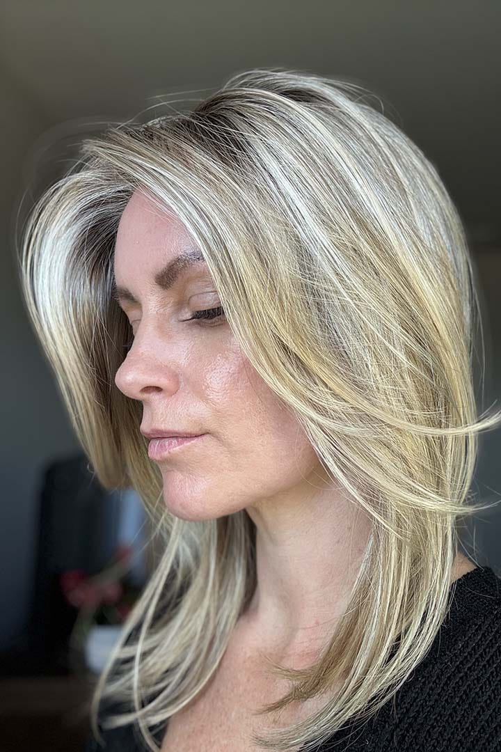 Top Smart 12" by Jon Renau | Synthetic Hair Topper - Image 3