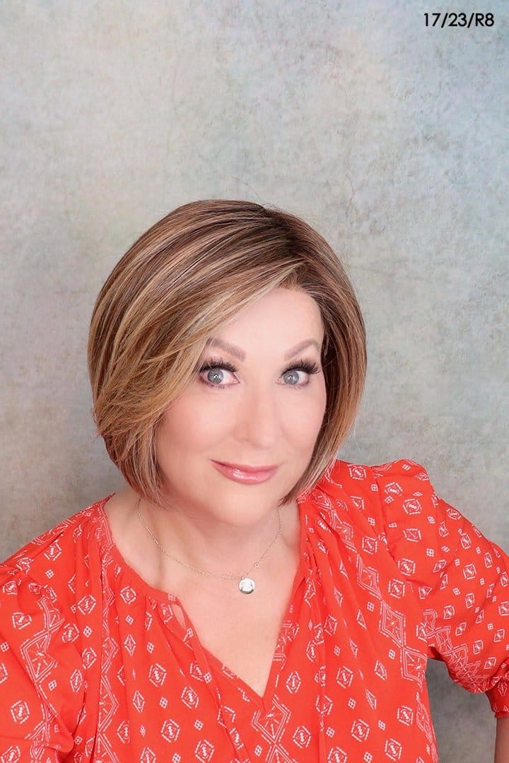 Smooth Cut Bob by TressAllure | HF Synthetic Lace Front Wig | Mono Top - Image 7