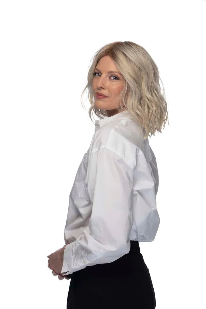 Somers by Estetica | HF Synthetic Lace Front Wig | Mono Part - Image 9