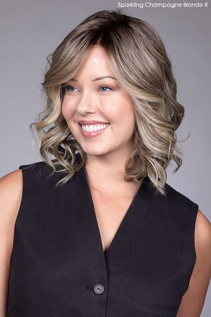 Streep by Belle Tress | Heat Friendly Lace Front Synthetic Wig | Mono Top