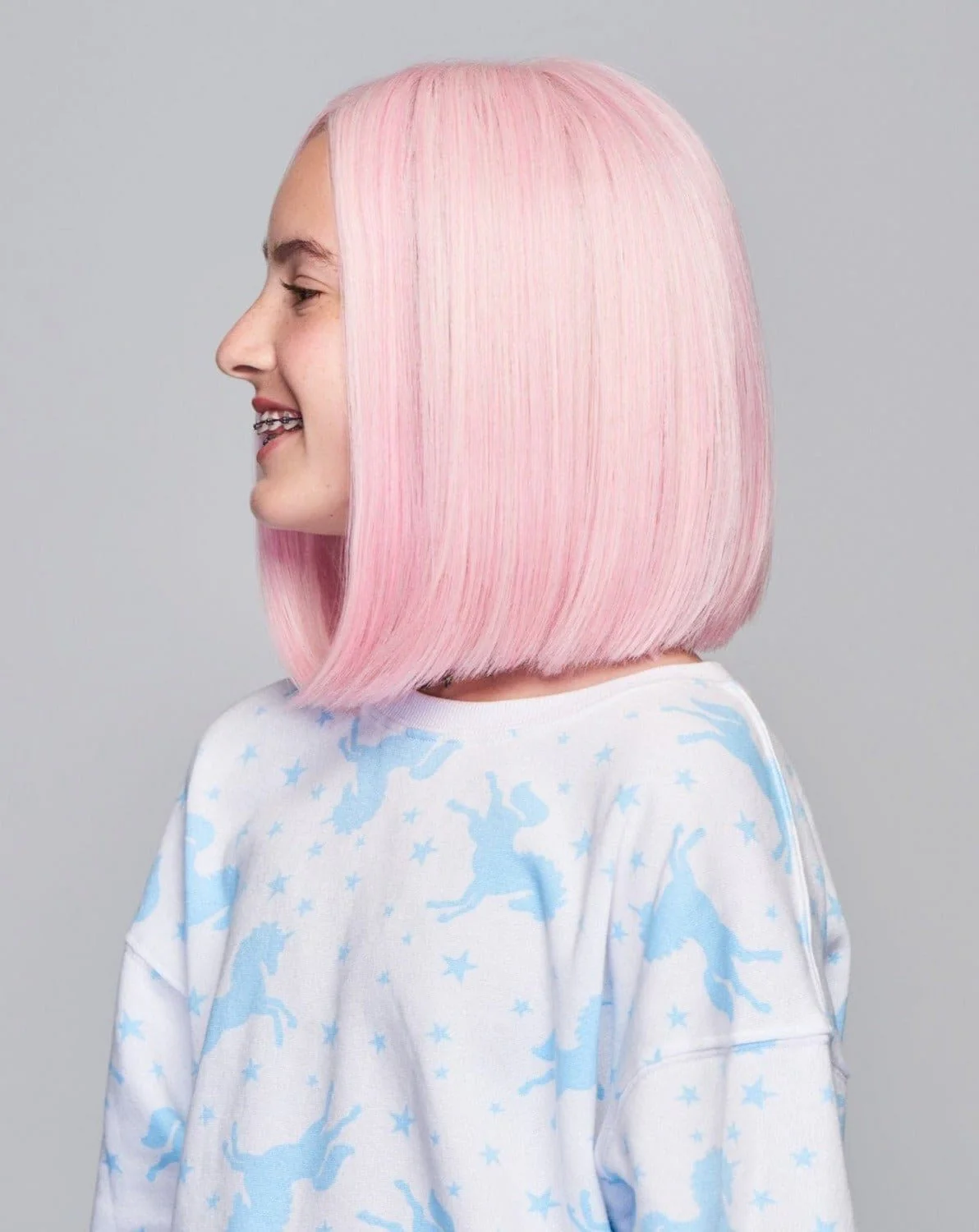 Sweetly Pink Ultra Petite by Hairdo | HF Synthetic Lace Front Wig | Mono Part - Image 4