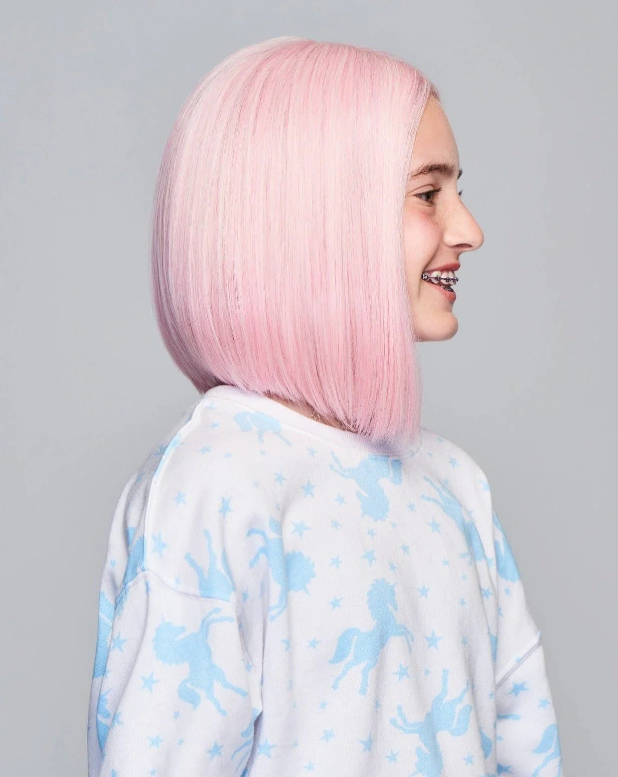 Sweetly Pink Ultra Petite by Hairdo | HF Synthetic Lace Front Wig | Mono Part - Image 5