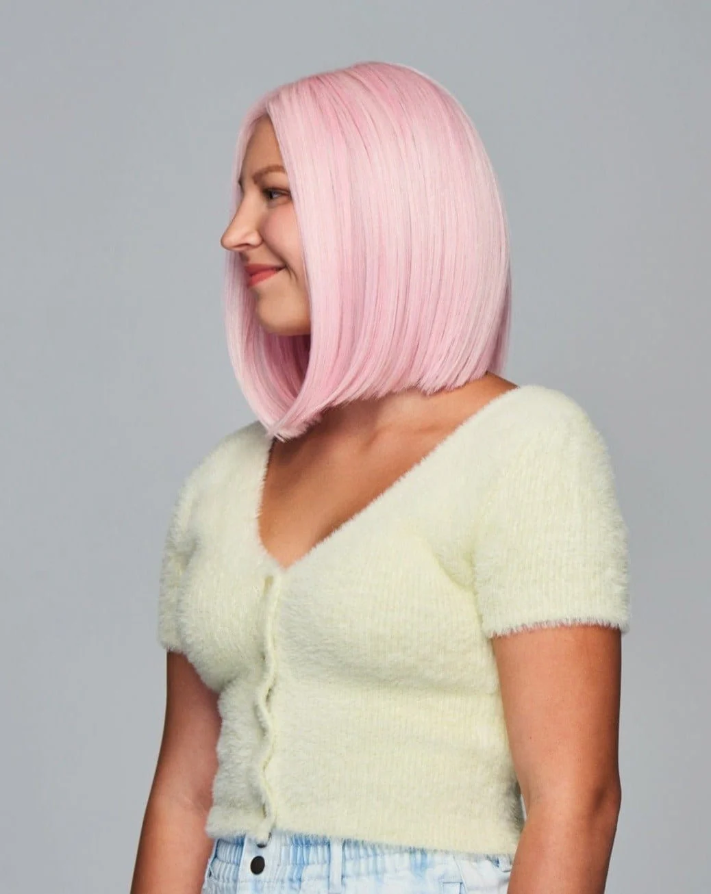 Sweetly Pink Ultra Petite by Hairdo | HF Synthetic Lace Front Wig | Mono Part - Image 8