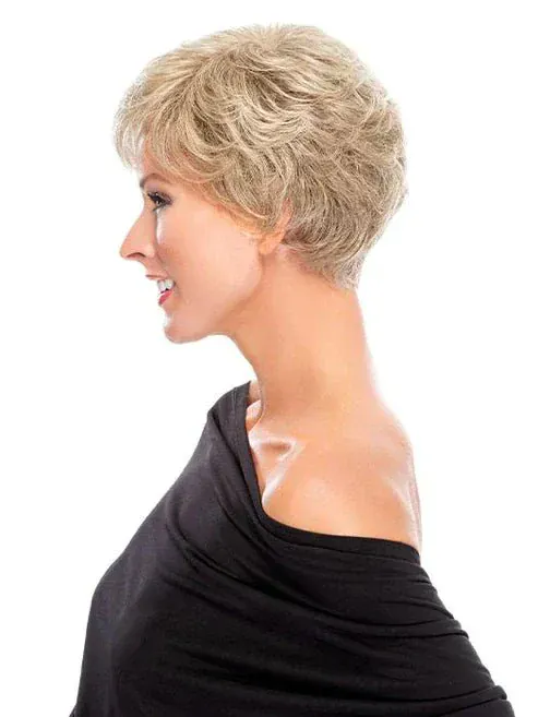 Open Box | Textured Boy Cut Hand Tied Wig by TressAllure | 32 - Image 3