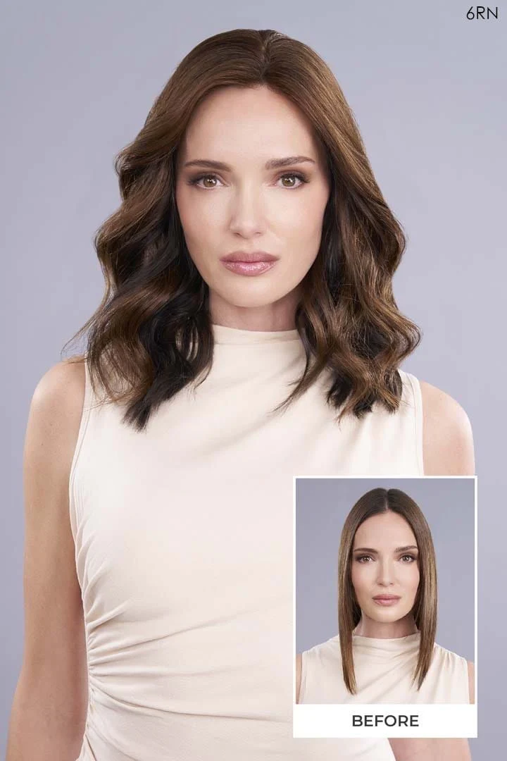 Top Form Lace 14" by Jon Renau | Remy Human Hair Topper