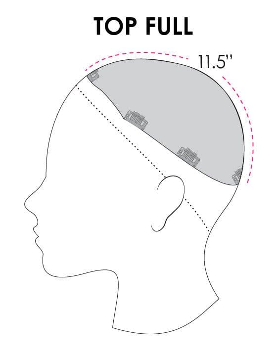 Top Full 12" by Jon Renau | Remy Human Hair Topper - Image 5
