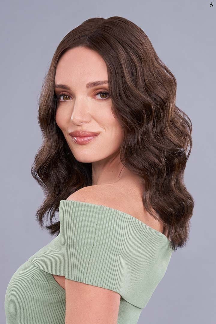 Top Trend Lace Wavy 14" by Jon Renau | HF Synthetic Hair Topper