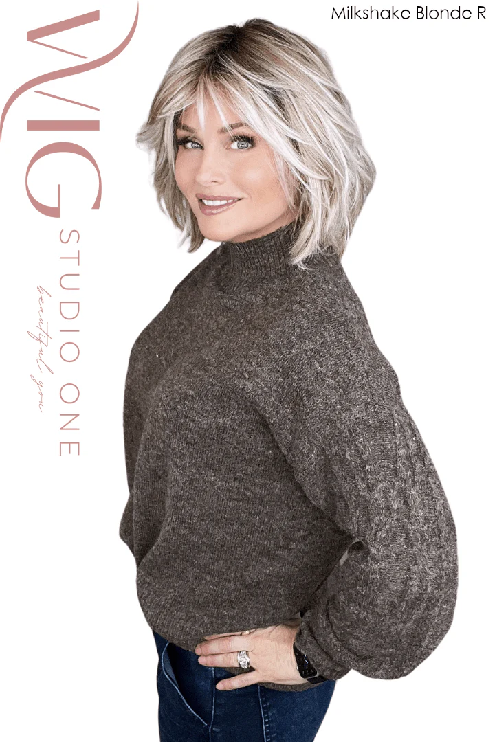 Tribeca by Belle Tress | HF Synthetic Lace Front Wig | Mono Part - Image 11