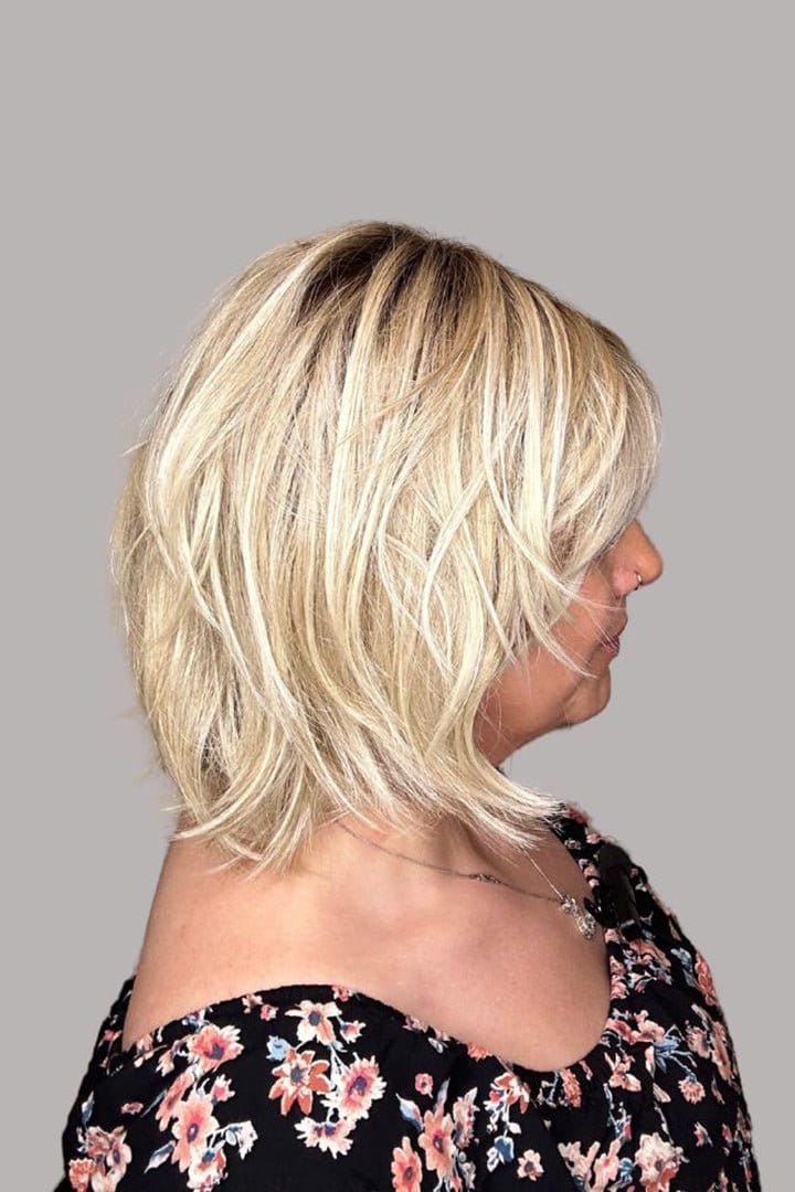 Tribeca by Belle Tress | HF Synthetic Lace Front Wig | Mono Part - Image 7